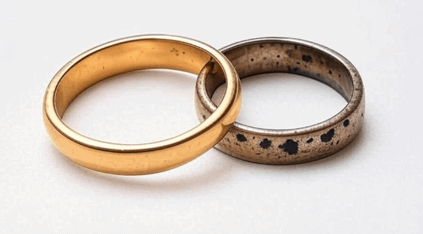 Kan goud verkleuren?
